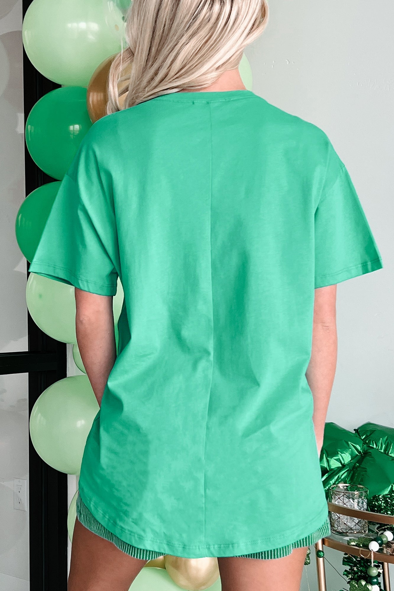 Tennessee Gal Oversized Graphic T-Shirt (Kelly Green)
